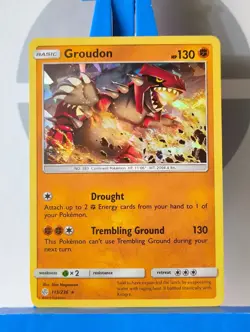 Groudon - 113/236 - Cracked Ice Deck Promo - S&M Cosmic Eclipse - Pokemon TCG - Image 5