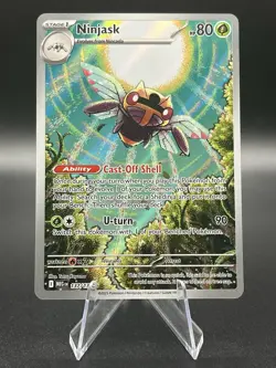 Ninjask 137/132 Pokemon Mega Evolution Holo Illustration Rare - Image 1