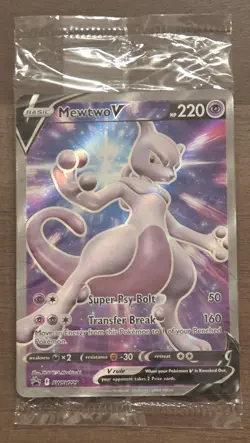 Mewtwo V SWSH229 - Pokemon GO ETB Sealed Black Star Promo - Pokemon TCG 🔥 - Image 1