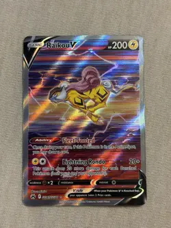 Pokemon TCG Crown Zenith Suicune v GG38, Raikou v GG41, Entei v GG36 NM - Image 4