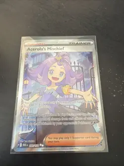 Acerola's Mischief 165/132 Full Art Trainer - Pokemon Mega Evolutions English NM - Image 1