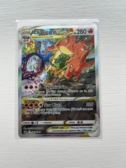 Charizard VStar SWSH262 Ultra Premium Collection Full Art Promo Pokemon Card NM - Image 1