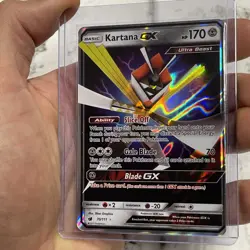 Pokemon Kartana GX 70/111 Crimson Invasion Ultra Rare Holo 2017 Pokemon NM Card - Image 2