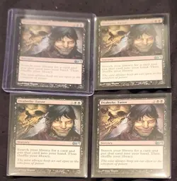 MtG 4x Diabolic Tutor Core Set 2010 (M10) Regular - Image 1