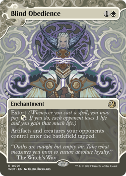 Blind Obedience (REGULAR) x1 - MTG Wilds of Eldraine: Enchanting Tales WOT #1 - Image 1
