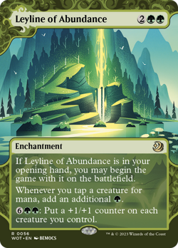 Leyline of Abundance (REGULAR) x1 - MTG WOT #56 - Image 1