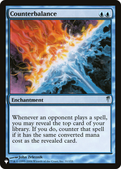 Counterbalance (REGULAR) x1 - MTG The List PLST #CSP-31 - Image 1