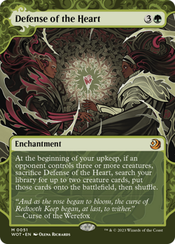 Defense of the Heart (REGULAR) x1 - MTG WOT #51 - Image 1