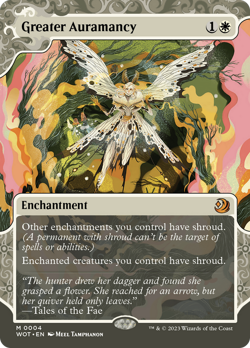 Greater Auramancy (REGULAR) x1 - MTG Wilds of Eldraine: Enchanting Tales WOT #4 - Image 1