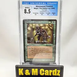 MTG - The Dark - Wormwood Treefolk - Graded - CGC 8.5 - Vintage - Image 1