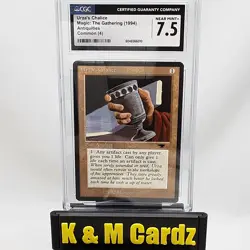 MTG - Antiquities - Urza's Chalice - Graded - CGC 7.5 - Vintage - Image 1