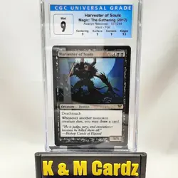 MTG - Avacyn Restored - Harvester of Souls - Foil - Graded - CGC 9 - Image 1