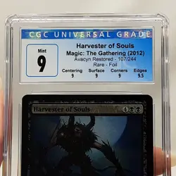 MTG - Avacyn Restored - Harvester of Souls - Foil - Graded - CGC 9 - Image 3