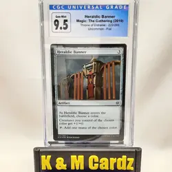 MTG - Throne of Eldraine - Heraldic Banner - Foil - Graded - CGC 9.5 - Image 1