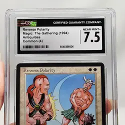 MTG - Antiquities - Reverse Polarity - Graded - CGC 7.5 - Vintage - Image 3
