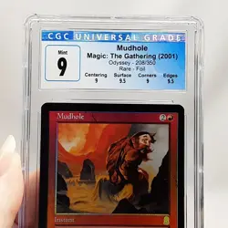 MTG - Odyssey - Mudhole - Foil - Graded - CGC 9 - Image 3