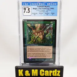 MTG - Urza's Legacy - Treefolk Mystic - Foil - Graded - CGC 7.5 - Image 1
