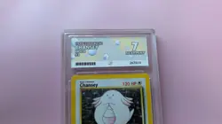 Pokemon TCG Chansey ACE 7 Graded 4th Print 2000 3/102 Base Set WOTC Vintage Holo - Image 3
