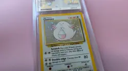 Pokemon TCG Chansey ACE 7 Graded 4th Print 2000 3/102 Base Set WOTC Vintage Holo - Image 4