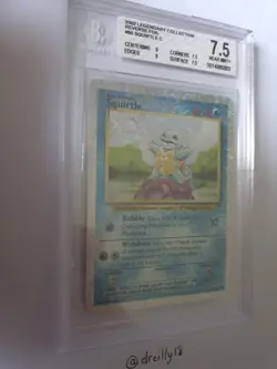 Pokemon Squirtle #95 Legendary Collection Reverse Foil Holo BGS Beckett 7.5 - Image 2
