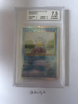 Pokemon Squirtle #95 Legendary Collection Reverse Foil Holo BGS Beckett 7.5 - Image 3
