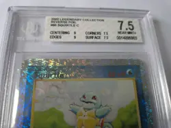 Pokemon Squirtle #95 Legendary Collection Reverse Foil Holo BGS Beckett 7.5 - Image 4