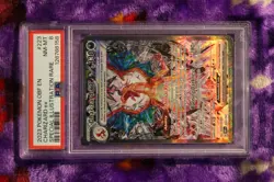 Pokemon TCG Charizard ex 223/197 SV03: Obsidian Flames Holo PSA Graded 8 - Image 2