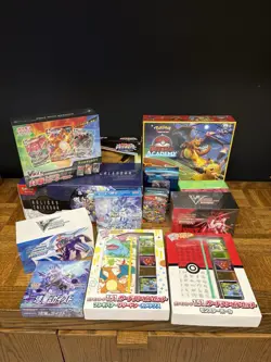 POKEMON TGC Sealed bundle LOT-13 Items. English And Japanese - Image 1