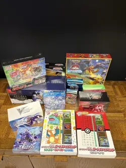 POKEMON TGC Sealed bundle LOT-13 Items. English And Japanese - Image 2