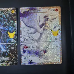 Pokemon Celebrations Reshiram 113 Zekrom 114 25th Anniversary Full Art Holo - Image 3