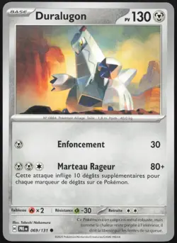 Carte Pokemon Duralugon 069/131 Evolutions Prismatiques FR - Image 1