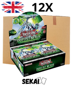 YUGIOH DUELIST NEXUS BOOSTER BOX SEALED CASE ENG - 12 BOXES FACTORY SEALED - Image 1