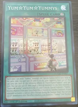 Yugioh! Yum☆Yum☆Yummys DOOD-EN067 Super Rare 1st Ed NM - Image 1
