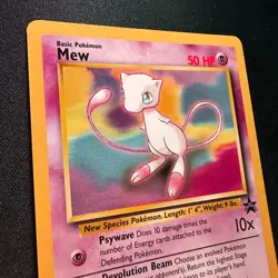 Mew 8 Black Star Promo Non Holo Rare Pokemon Card Mint - Image 2