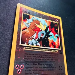 Entei 34 Black Star Promo Rare Holo Pokemon Card - Image 2
