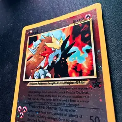 Entei 34 Black Star Promo Rare Holo Pokemon Card - Image 3