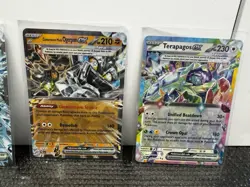 Prismatic Evolutions EX Card Lot 4 / Eevee Poke / Aromatisse Master Ball NM - Image 4
