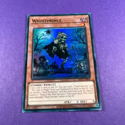 Wightprince OP25-EN004 Unlimited Super Rare Yugioh Trading Card TCG - Image 1