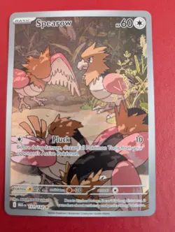 Spearow 151/132 Full Art Pokemon Card Mega Evolution Near Mint - Image 1