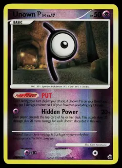 Pokemon Card - Unown [P] Majestic Dawn 33/100 Reverse Holo - Image 1