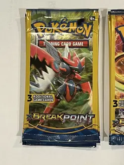 Pokemon XY BREAKpoint 3 Card Mini Booster Pack 2016- 12 Pack Lot - Image 2