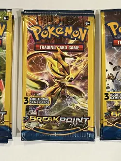 Pokemon XY BREAKpoint 3 Card Mini Booster Pack 2016- 12 Pack Lot - Image 3