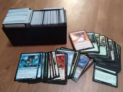 Magic The Gathering 400 NM Card Lot With Card Box - Image 1