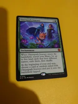 Omenpath Journey. Mythic Enchantment. BIG MTG Card. - Image 3