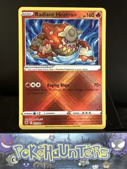 Pokemon Card Radiant Heatran 027/189 Astral Radiance Near Mint - Image 3