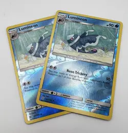 Lumineon 40/236 Reverse Holo 2x x2 Pokemon Card 2019 Unified Minds LP - Image 1