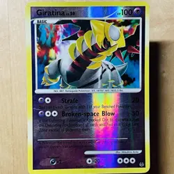 2009 Giratina 27/127 Platinum Base Set Reverse Holo LP English Pokemon TCG Card - Image 1