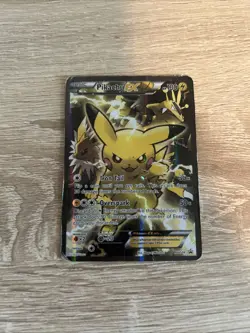 Pikachu EX XY124 Black Star Promo 2016 Holo Pokemon Card TCG - Image 1