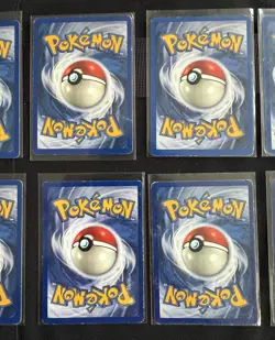 x 8 Pokemon Cards: Shadowless Base Set Cards Non-Holo Bundle Joblot 1999 WOTC - Image 5