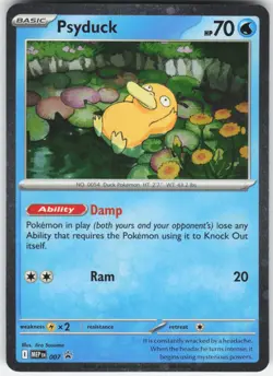 Psyduck- MEP 007 (Cosmos Holo) Promo Miscellaneous Cards & Products LP-NM - Image 1